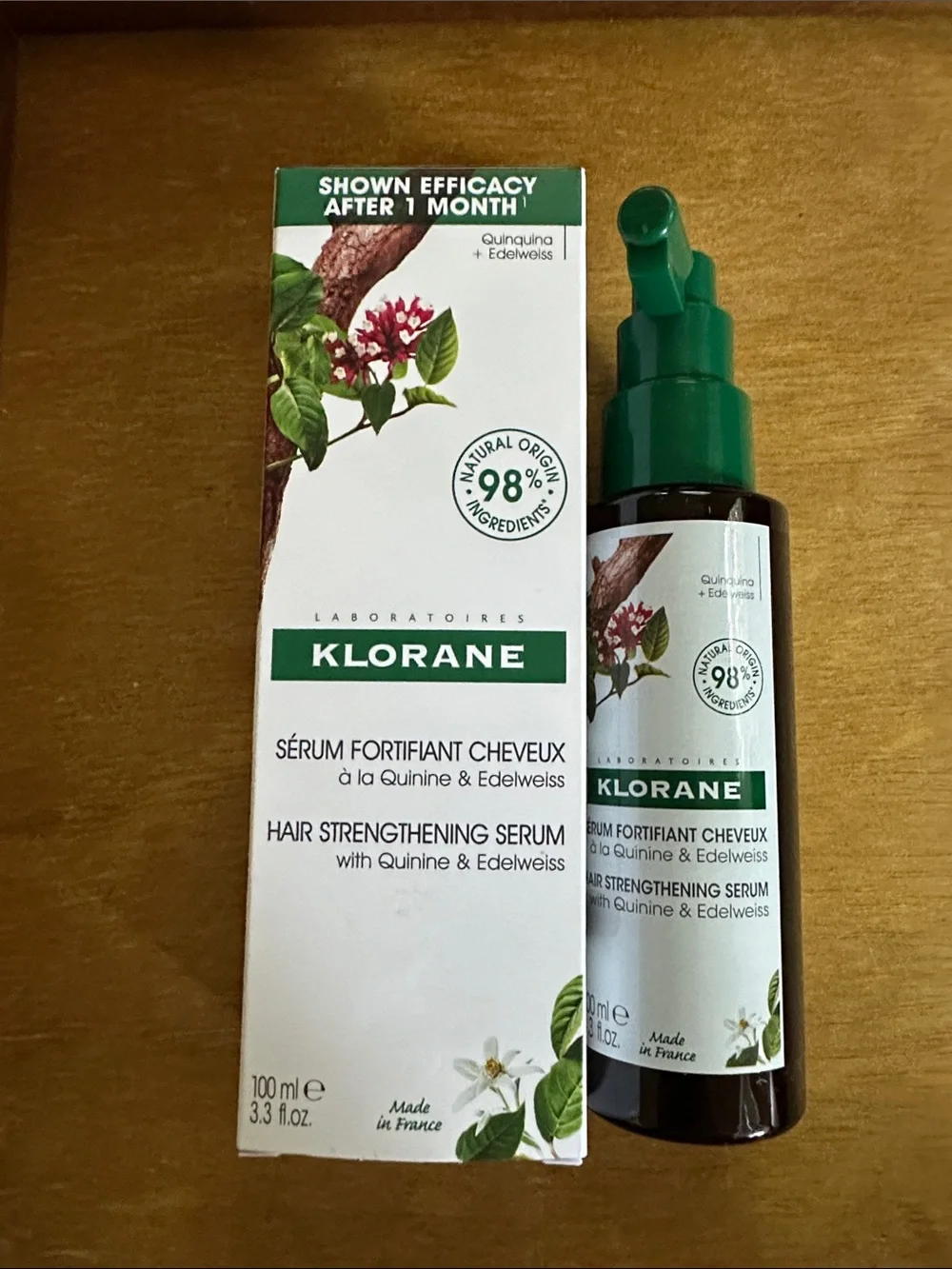 KLORANE Hair Strengthening Serum with Quinine & Edelweiss